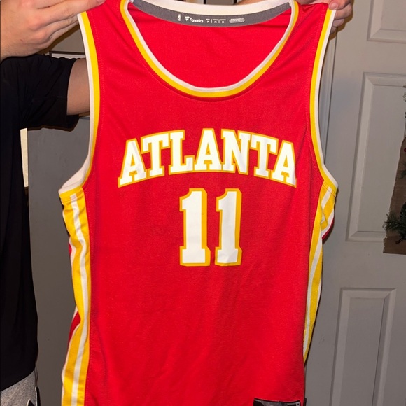 NBA Other - NBA Red and Yellow Atlanta Men's Shirt